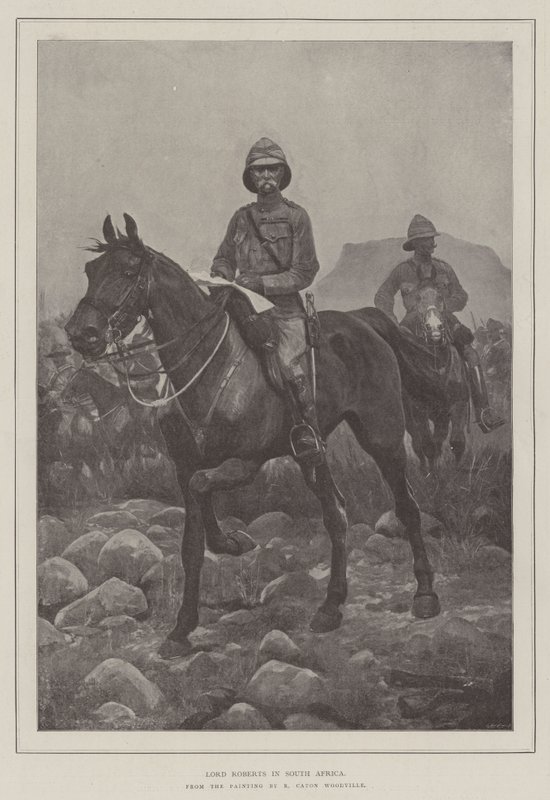 Lord Roberts in Sudafrica da Richard Caton Woodville junior