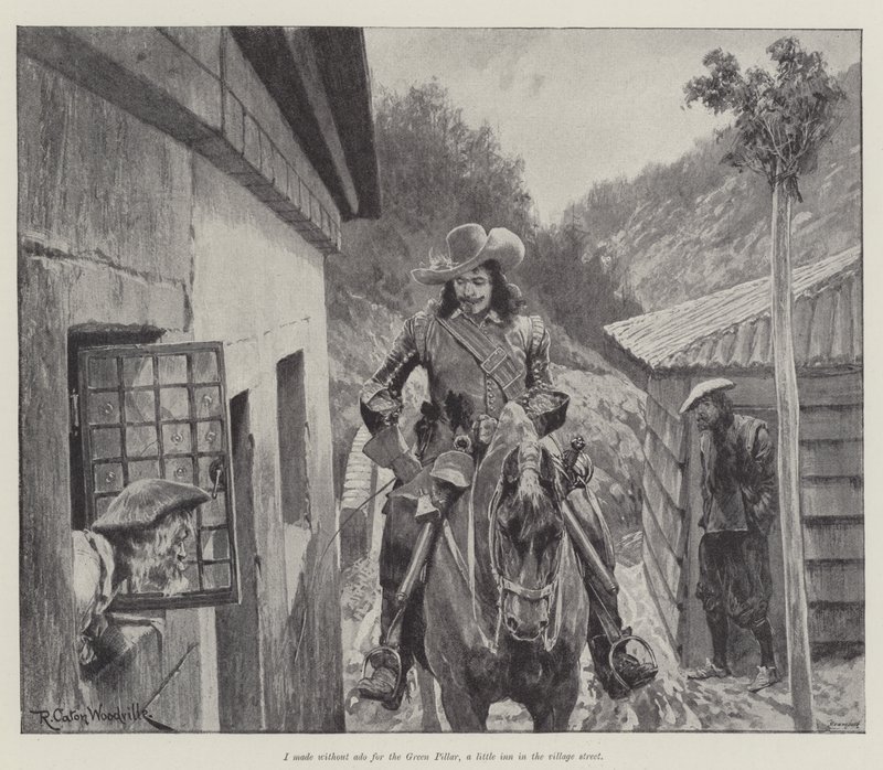 Sotto la Veste Rossa, di Stanley J Weyman da Richard Caton Woodville junior