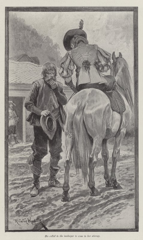 Sotto la veste rossa, di Stanley J Weyman da Richard Caton Woodville junior