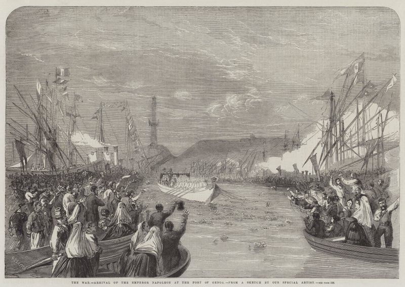 La Guerra, Arrivo dell