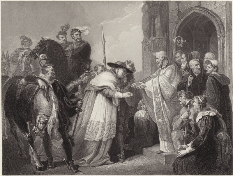 Il cardinale Wolsey all