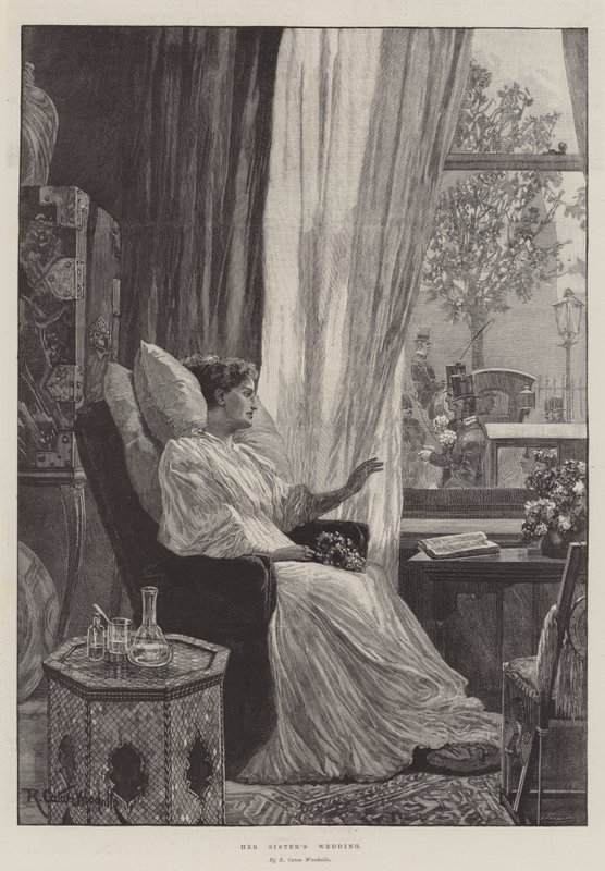 Il matrimonio di sua sorella da Richard Caton Woodville junior