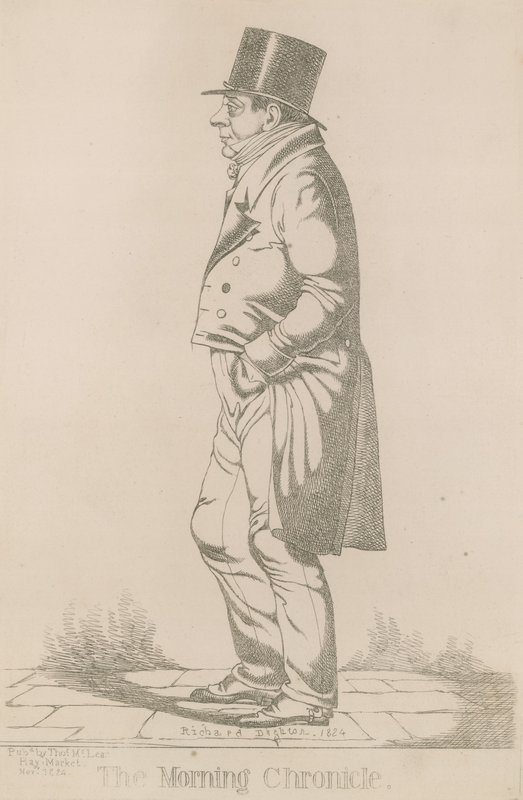 James Perry; The Morning Chronicle da Richard Dighton