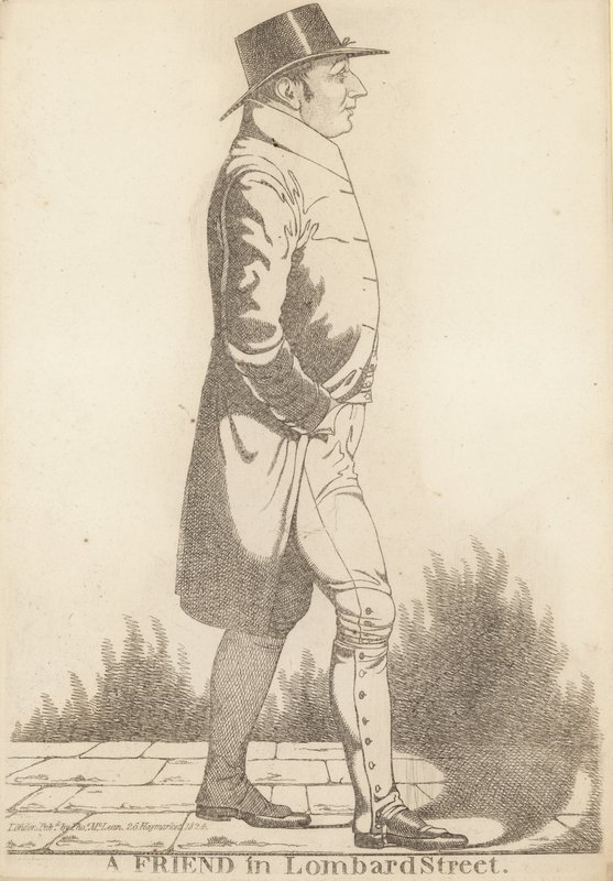Thomas Richardson; Un amico in Lombard Street da Richard Dighton