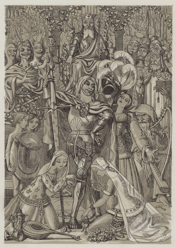 Primo Cavaliere della Giarrettiera da Richard Doyle