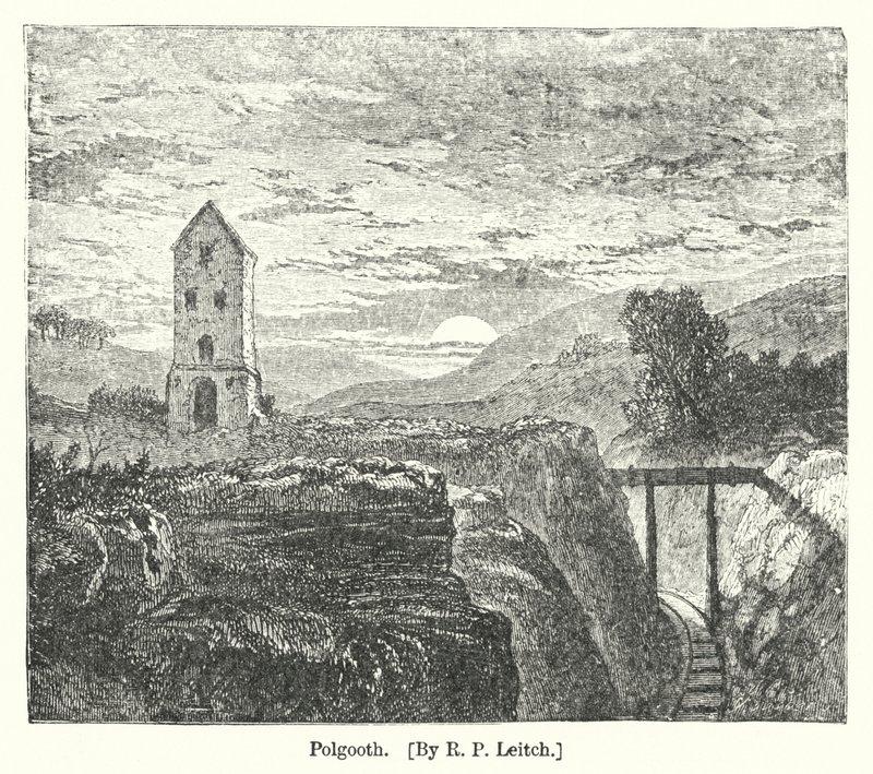 Polgooth (incisione) da Richard Principal (after) Leitch