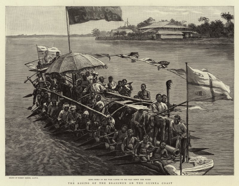 La Rivolta dei Braccianti sulla Costa della Guinea da Robert Barnes