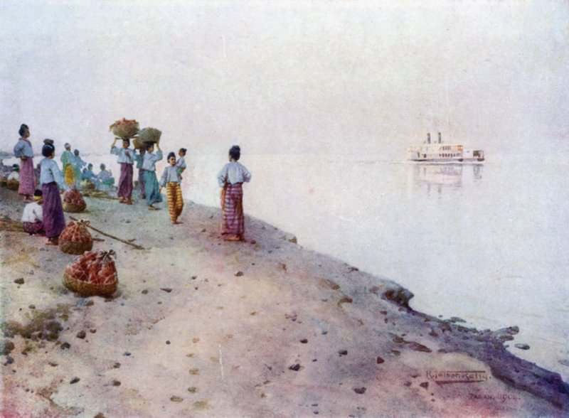 In attesa del piroscafo, mattina presto da Robert George Talbot Kelly