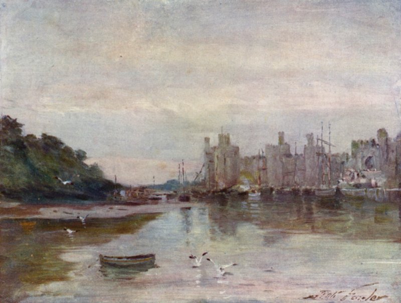 Castello di Carnarvon da Robert (after) Fowler
