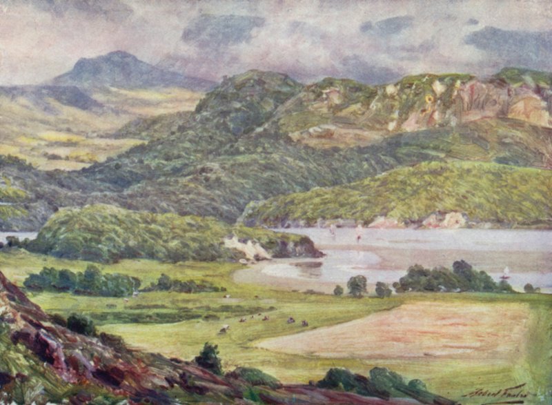 Nebbia su Cader Idris da Robert (after) Fowler