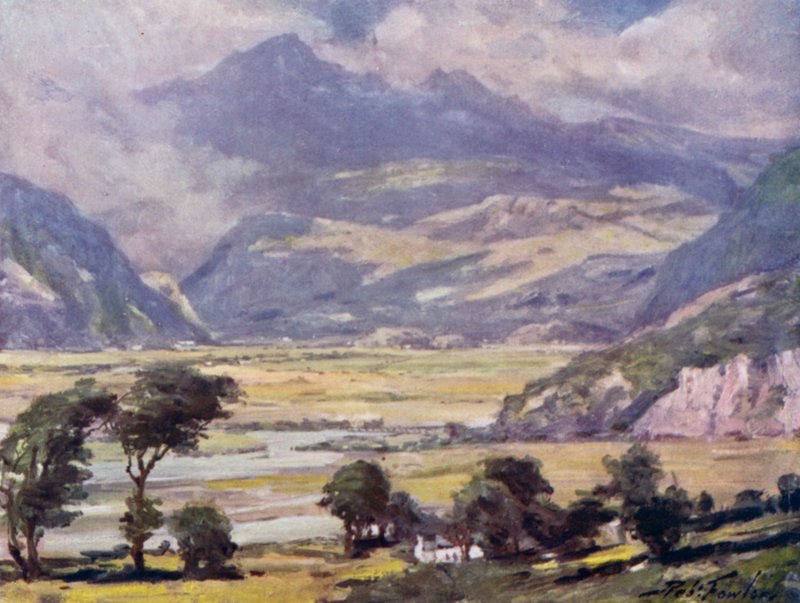 Snowdon da Traeth Mawr da Robert (after) Fowler