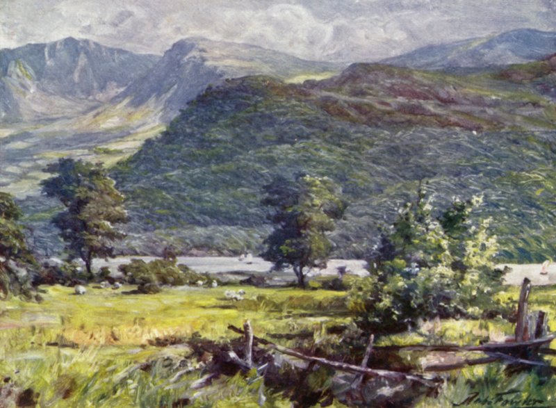 Vista di Cader Idris da Robert (after) Fowler