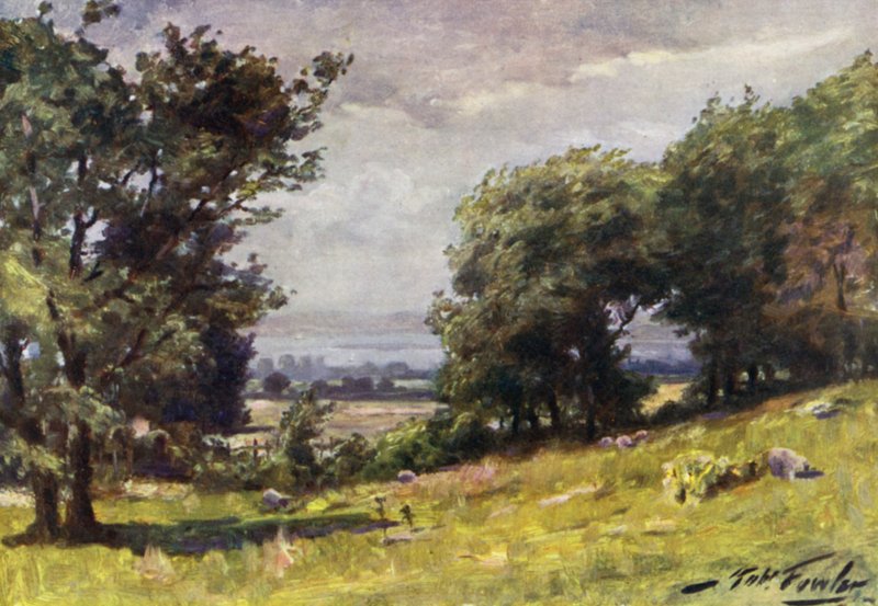Giornata ventosa, vicino a Llanrug da Robert (after) Fowler