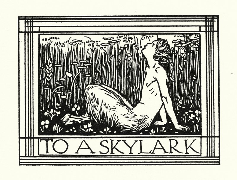 Shelley: A una lodola da Robert Anning Bell