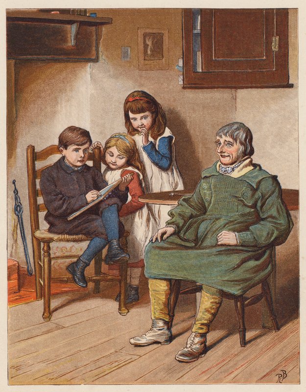Bertie disegnava con impegno da Robert Barnes