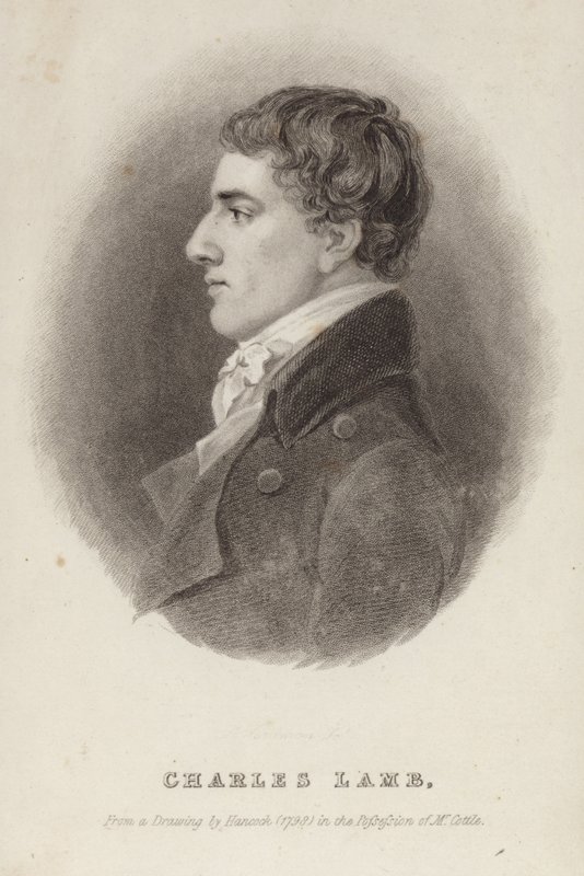Ritratto di Charles Lamb da Robert Hancock