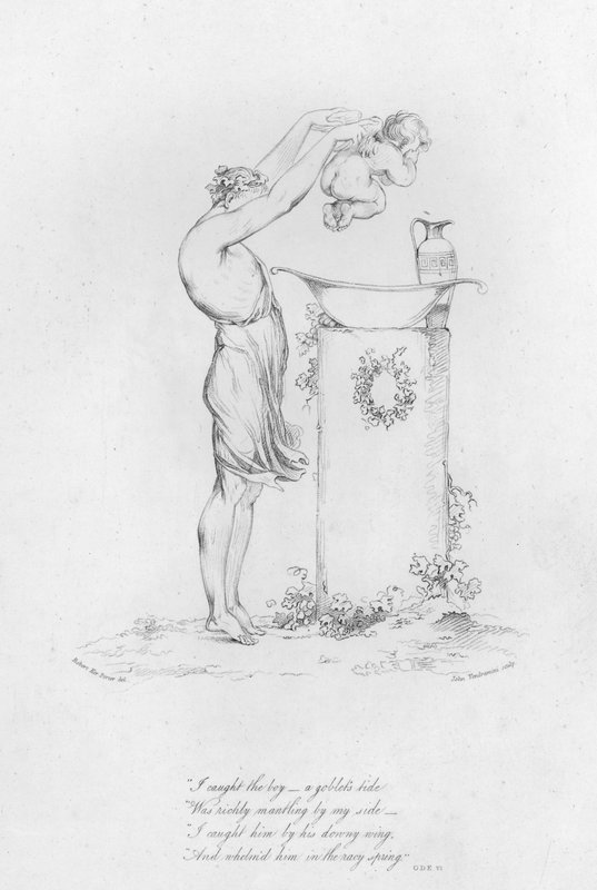 Anacreonte, Ode VI da Robert Kerr (after) Porter