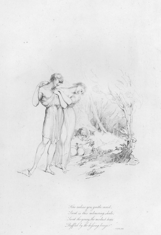 Anacreonte, Ode XIX da Robert Kerr (after) Porter