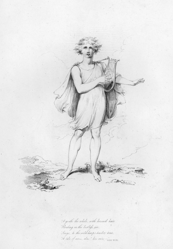 Anacreonte, Ode XLIII da Robert Kerr (after) Porter