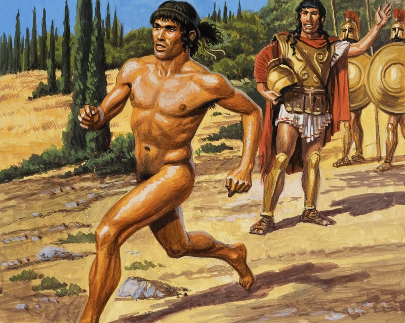 Corridore greco da Roger Payne