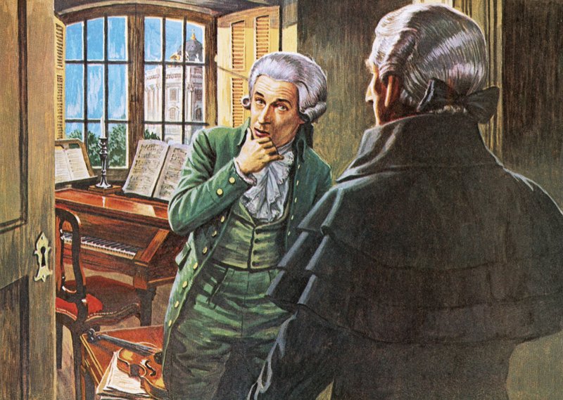 Mozart e lo straniero misterioso da Roger Payne
