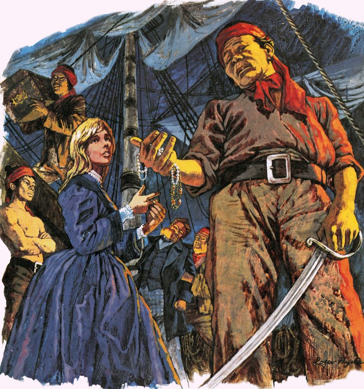 La ragazza e i pirati da Roger Payne