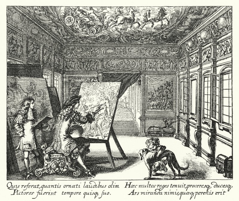 Dipinto (incisione) da Romeyn de (after) Hooghe