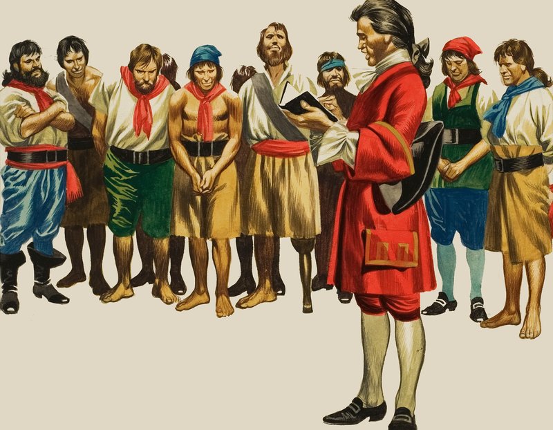 Capitano Bartholomew Roberts da Ron Embleton
