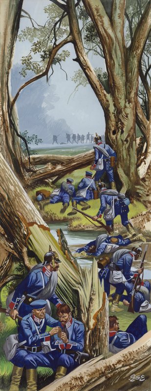 La battaglia di Sadowa da Ron Embleton