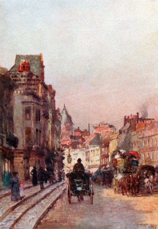 Brompton Road, guardando a est da Rose Maynard Barton