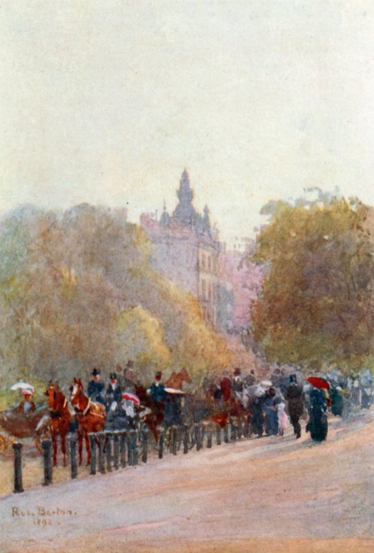Il viale, Hyde Park da Rose Maynard Barton