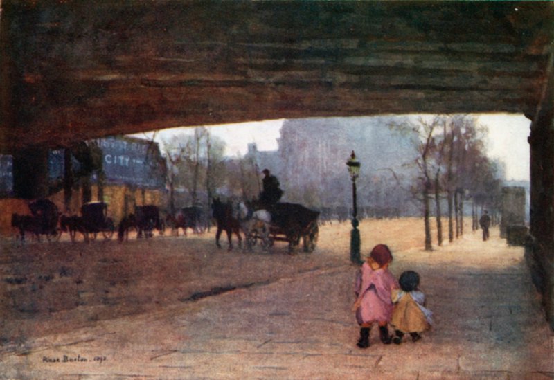 Sotto il ponte Hungerford da Rose Maynard Barton
