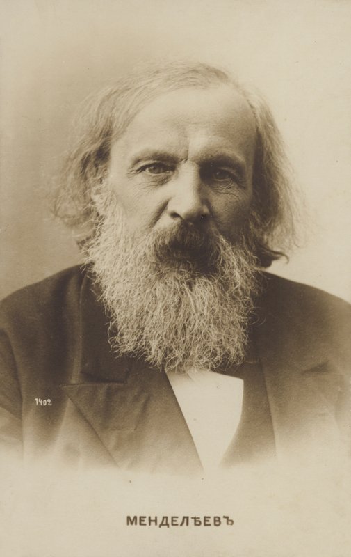 Dmitri Mendeleev, chimico russo, creatore della tavola periodica degli elementi da Russian Photographer