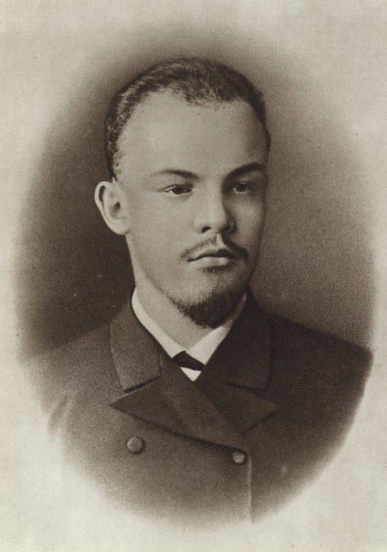 Lenin come studente universitario, Samara, 1890 da Russian Photographer