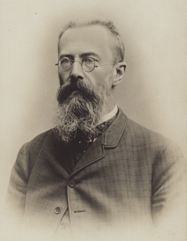 Ritratto di Nikolai Rimsky-Korsakov da Russian Photographer