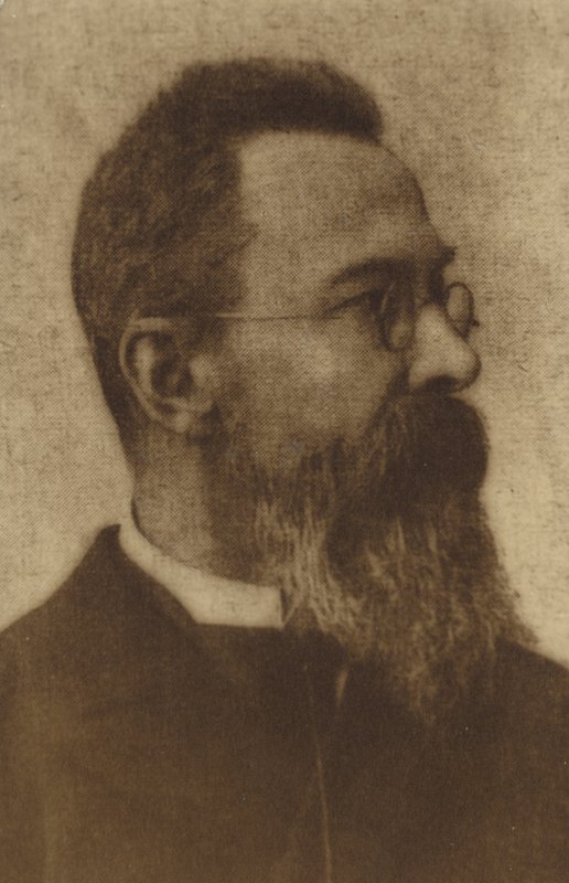 Ritratto di Nikolai Rimsky-Korsakov da Russian Photographer