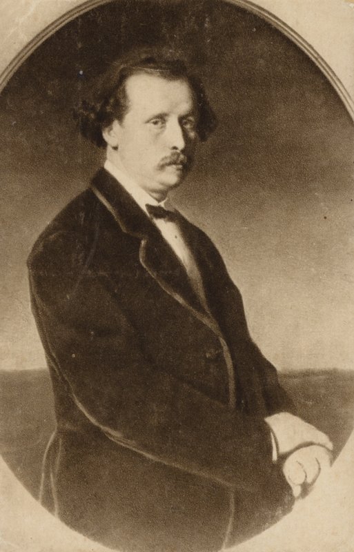 Ritratto di Anton Rubinstein da Russian School