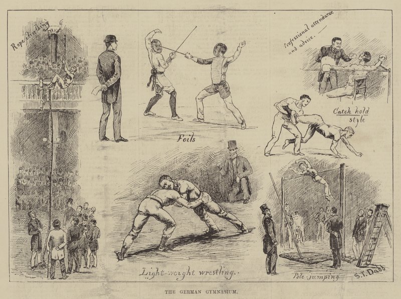 La palestra tedesca da S.T. Dadd
