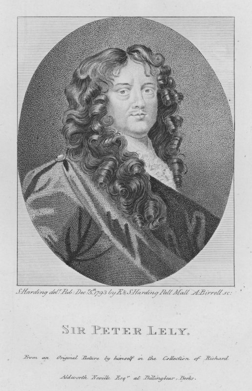 Sir Peter Lely (incisione) da S. (after) Harding
