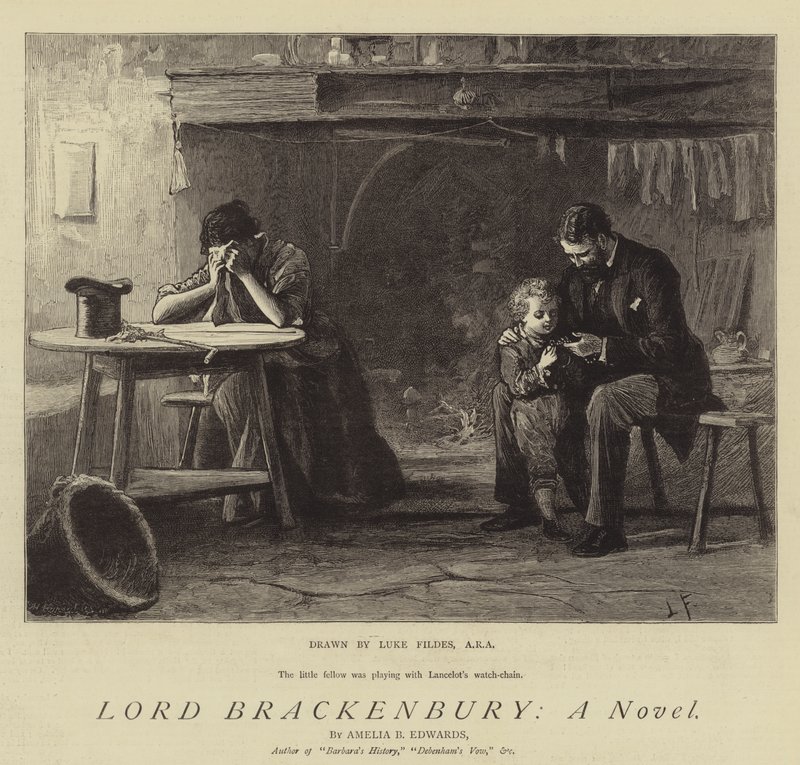 Lord Brackenbury, un romanzo da Samuel Luke Fildes