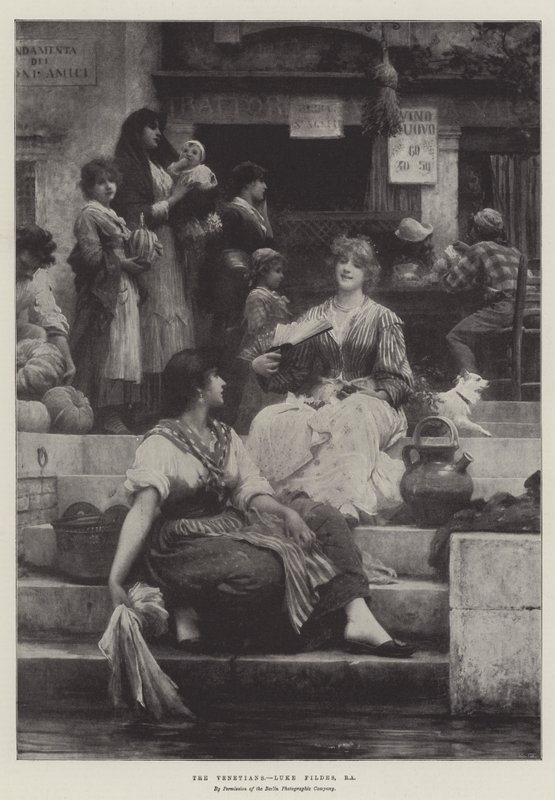 I veneziani da Samuel Luke Fildes