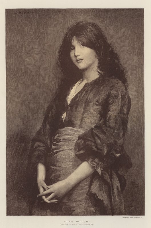 La strega da Samuel Luke Fildes