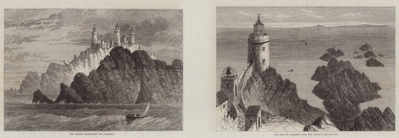 Fari di Alderney da Samuel Read