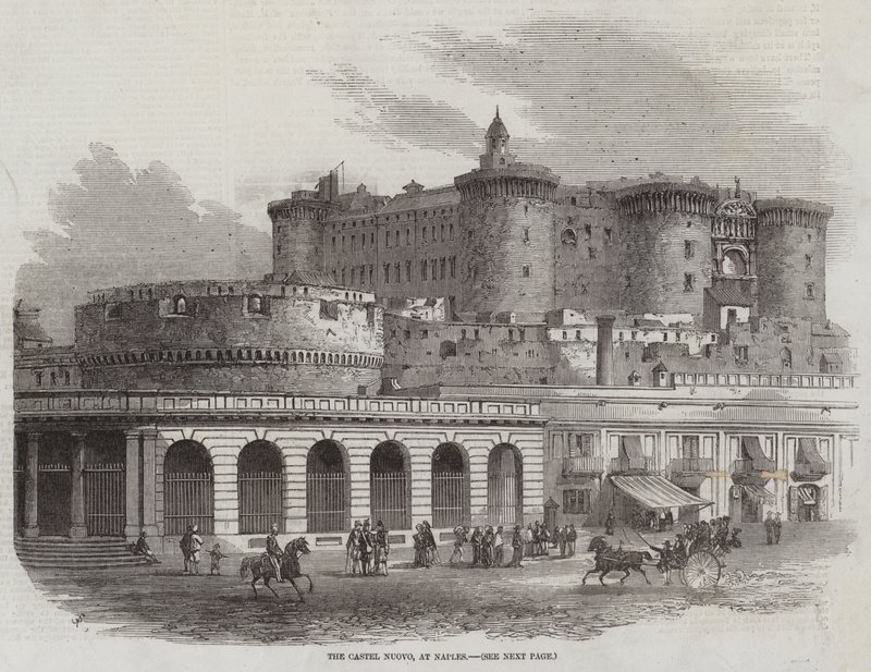 Il Castel Nuovo, a Napoli da Samuel Read