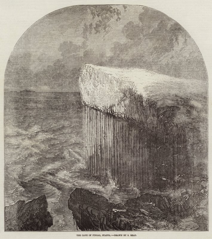 La Grotta di Fingal, Staffa da Samuel Read