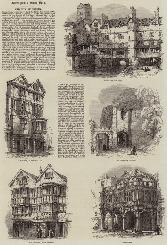 La città di Exeter da Samuel Read