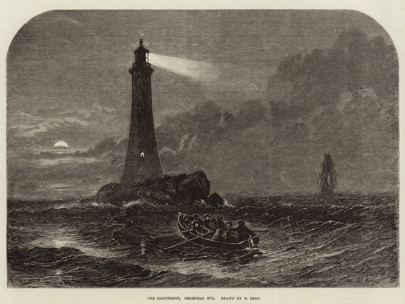 Il faro, vigilia di Natale da Samuel Read
