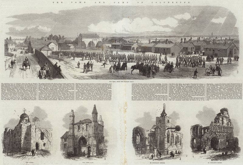 La Città e il Campo di Colchester da Samuel Read