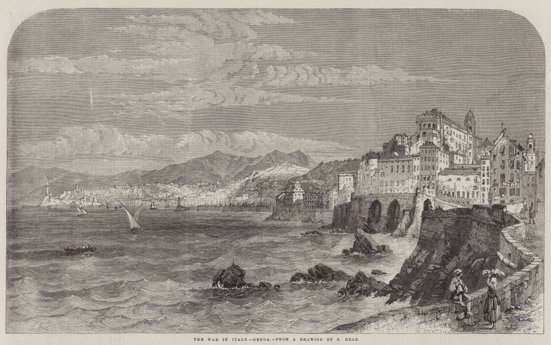 La guerra in Italia, Genova da Samuel Read