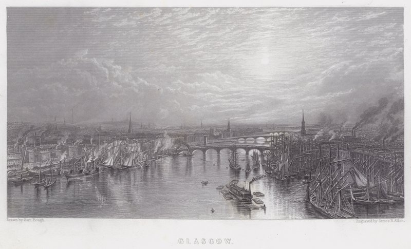 Glasgow (incisione) da Samuel (after) Bough